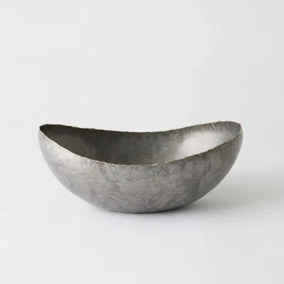 Global Views Laforge Oval Bowl In Black