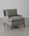 Global Views Laguna Lounge Chair In Gray