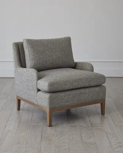 Global Views Laguna Lounge Chair In Gray