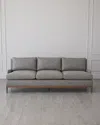 Global Views Laguna Sofa, 90" In Gray