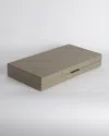 Global Views Large Alpen Box In Beige