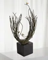 Global Views Large Birds Nest Sculpture