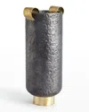 Global Views Large Ferro Urn In Black