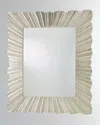 Global Views Large Linen Fold Mirror