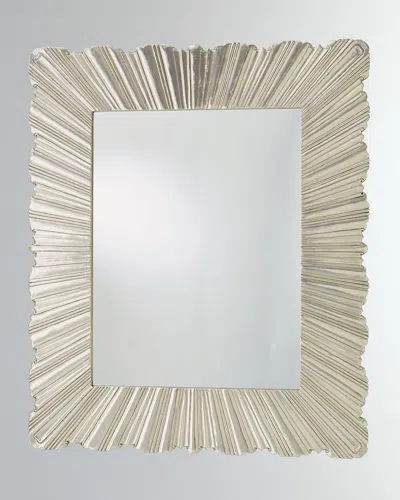 Global Views Large Linen Fold Mirror