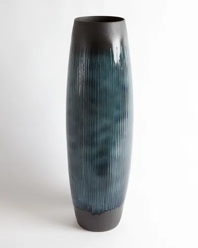 Global Views Large Matchstick Vase In Ink
