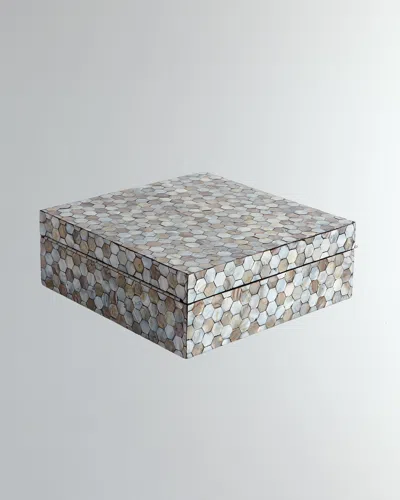 Global Views Large Mother-of-pearl Box