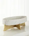 Global Views Lax Decorative Bowl In Natural