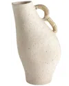 Global Views Leaning Vase In Brown