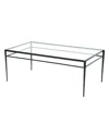 Global Views Lescot Cocktail Table In Black