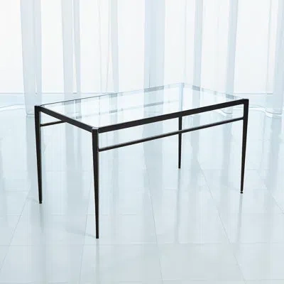 Global Views Lescot Cocktail Table In Clear