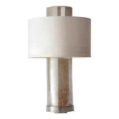 Global Views Lighthouse Lamp In Clear,silver