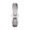 Global Views Lydia Vase In Gray, Small