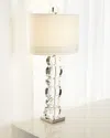 Global Views Lynx Stacked Gemstone Lamp In Clear