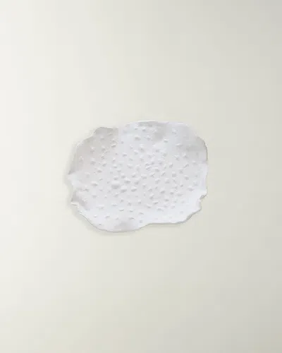 Global Views Maitake Dotted Wall Decor In White
