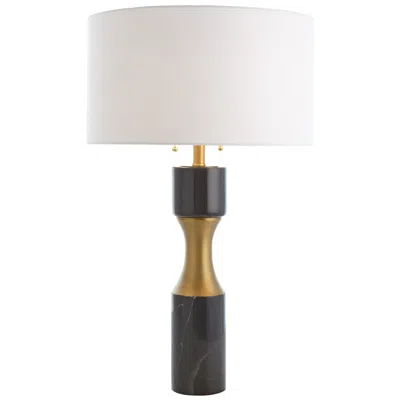 Global Views Marble Cinch Lamp-black