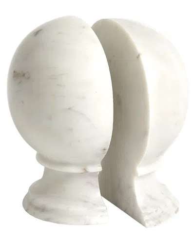 GLOBAL VIEWS GLOBAL VIEWS MARBLE SPHERE BOOKENDS
