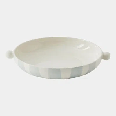 Global Views Mare Bowl-blue 3"h X 14"w X 12"d Decorative Bowl