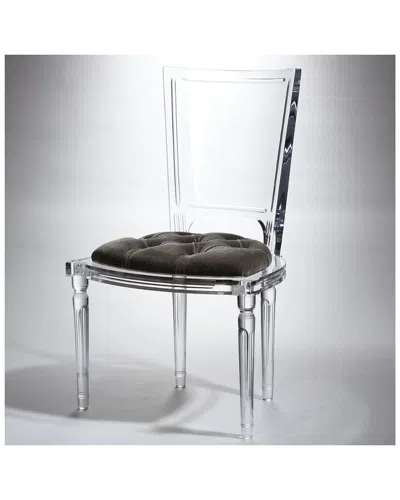 Global Views Marilyn Acrylic Side Chair In Transparent