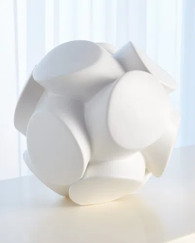 Global Views Mayet Sculpture In White