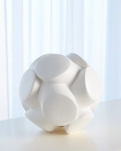 Global Views Mayet Medium Sculpture In White