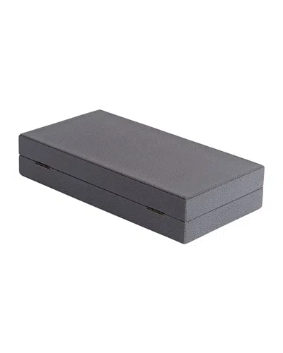 Global Views Medium Alpen Box In Gray