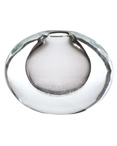 Global Views Micro Bubble Vase In Grey