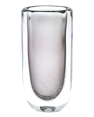 Global Views Micro Bubble Vase In Grey