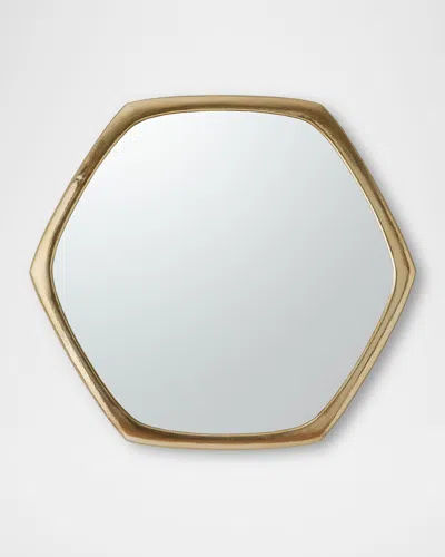 Global Views Mod Wall Mirror In Gold