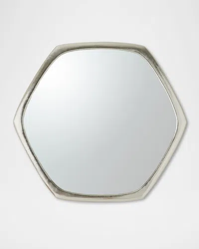 Global Views Mod Wall Mirror In Silver