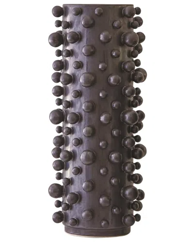 Global Views Molecule Vase In Grey
