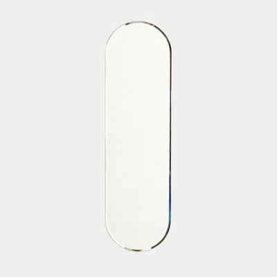 Global Views Navona Mirror/tray-sm In Gold;clear