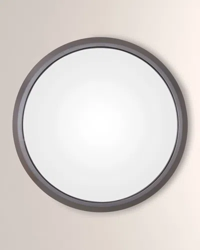 Global Views Oculus Brass Mirror, Large In Bronze