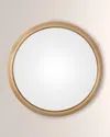 Global Views Oculus Brass Mirror, Medium In Brass