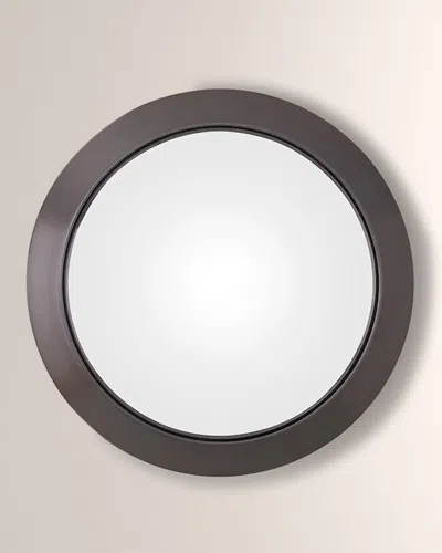 Global Views Oculus Brass Mirror, Small In Bronze
