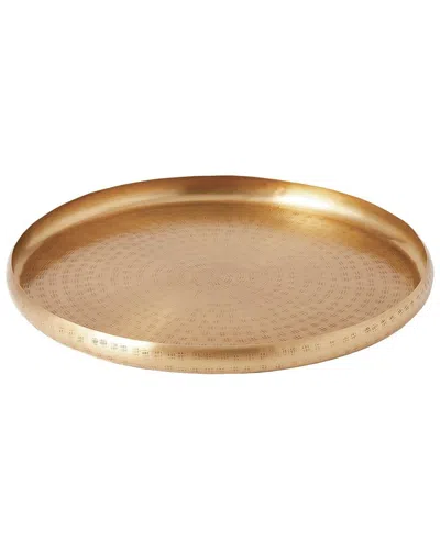 Global Views Offering Tray In Brass
