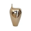 Global Views Offset Neck Object-bronze Crackle In Bronze