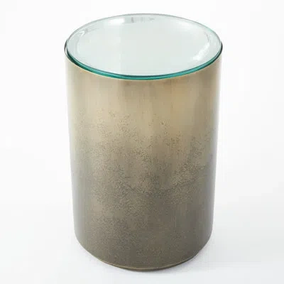Global Views Ombre Side Table In Neutral
