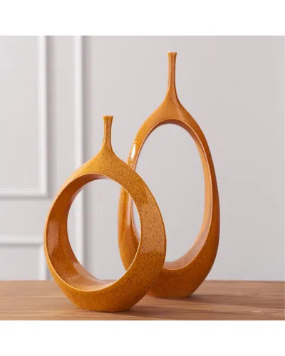 Global Views Open Ring Vase