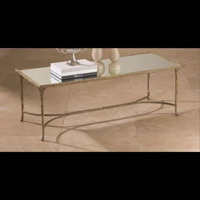 Global Views Organic Cocktail Table In Brown