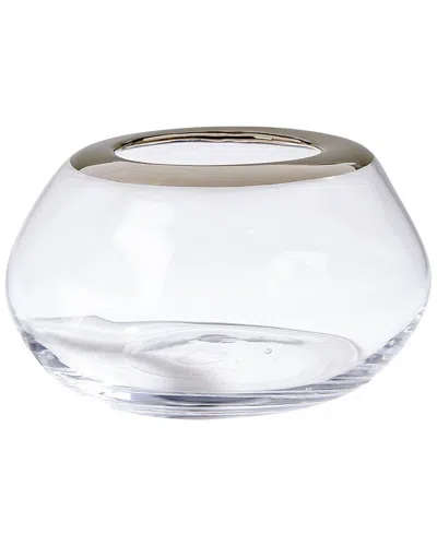 Global Views Organic Formed Vase In Clear