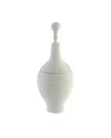 Global Views Orion Jar In White