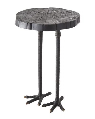 Global Views Ostrich Table In Gray
