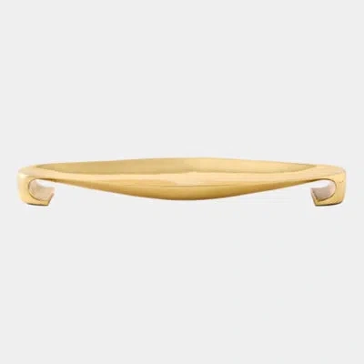 Global Views Pamuel Bowl-brass 2"h X 23"w X 8"d Decorative Bowl In Gold