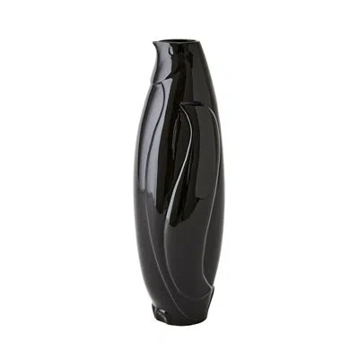 Global Views Penguin Vase-black-tall