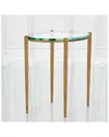 Global Views Petite Oval Accent Table