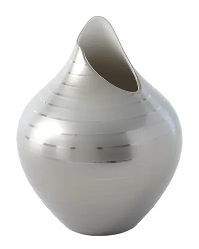 Global Views Platinum Stripe Vase