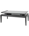 Global Views Poise Cocktail Table In Black