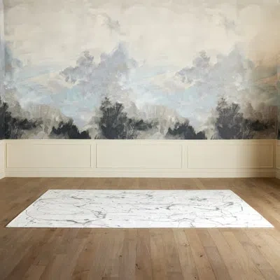 Global Views Pure Chaos Rug-6' X 9' In Black;white;gray