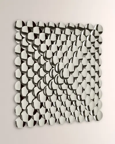 Global Views Pyramid Wall Decor - Nickel